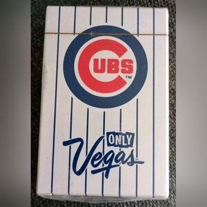 Chicago Cubs Only Vegas Playing Cards - New Sealed